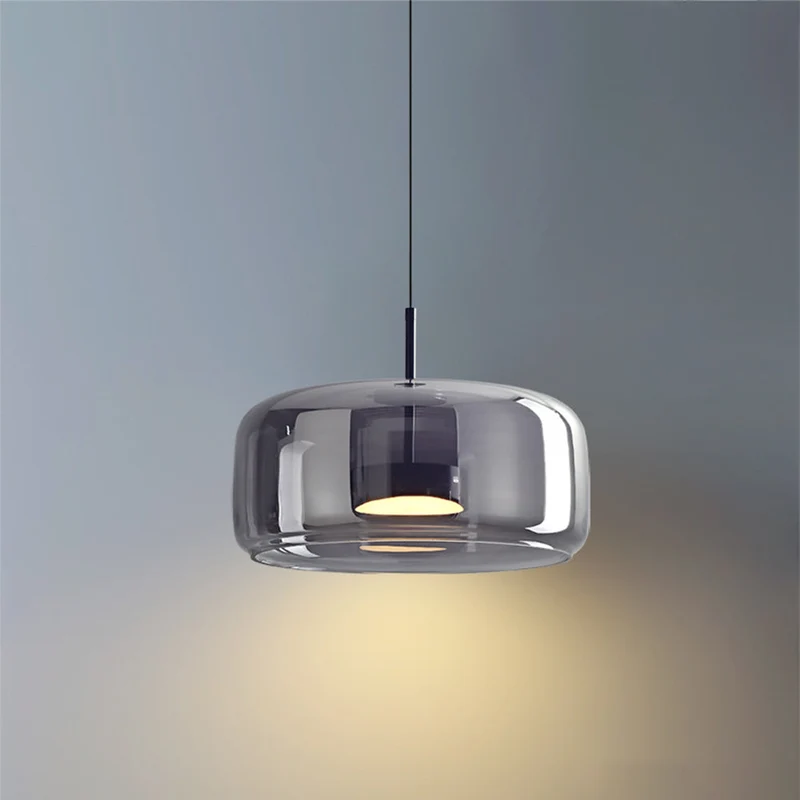 Liodell hanglamp glas messing verstelbaar eettafel woonkamer keuken modern design verlichting | Sansoti
