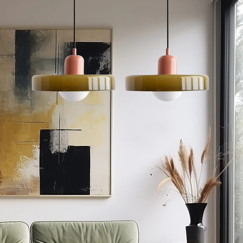 Luccon Dubbele Hanglamp Glas G9 35 cm Modern Eettafel Woonkamer Design Verlichting | Sansoti