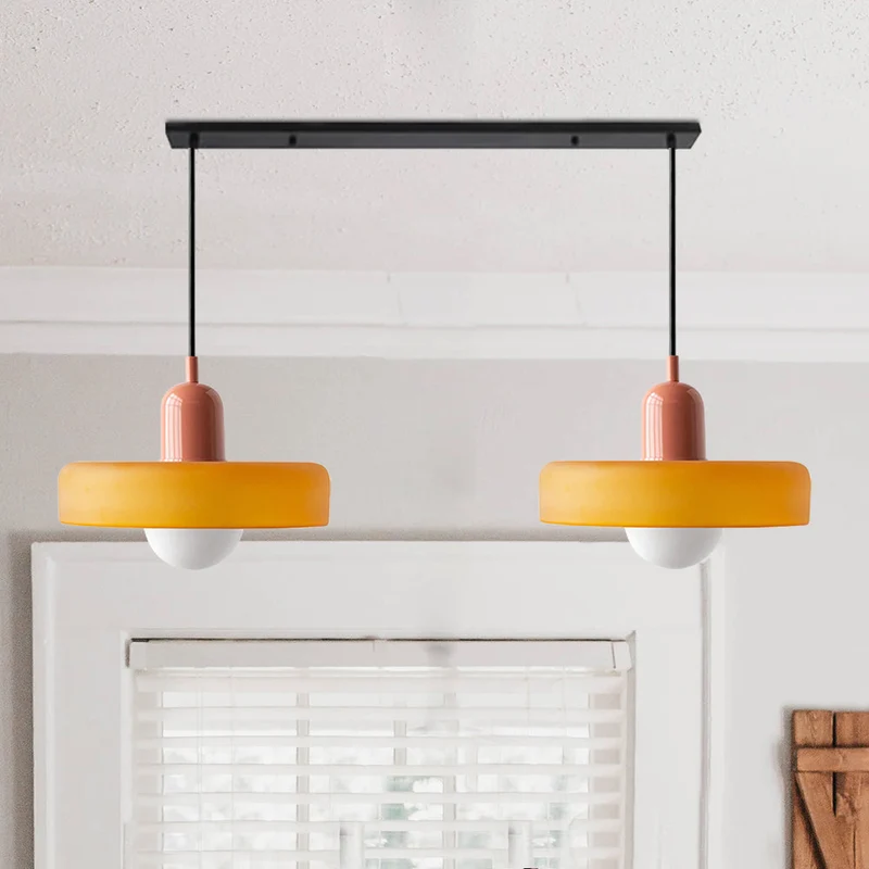 Luccon Dubbele Hanglamp Glas G9 35 cm Modern Eettafel Woonkamer Design Verlichting | Sansoti