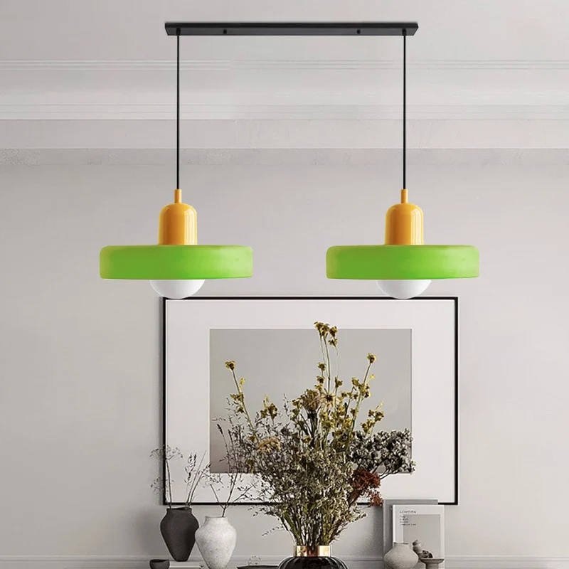 Luccon Dubbele Hanglamp Glas G9 35 cm Modern Eettafel Woonkamer Design Verlichting | Sansoti