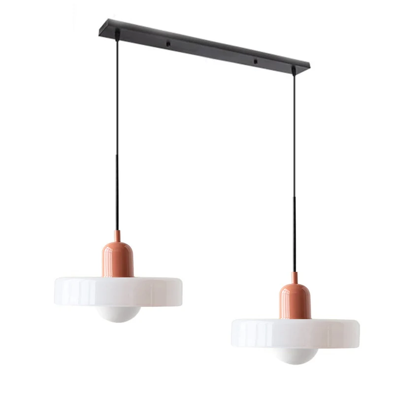 Luccon Dubbele Hanglamp Glas G9 35 cm Modern Eettafel Woonkamer Design Verlichting | Sansoti