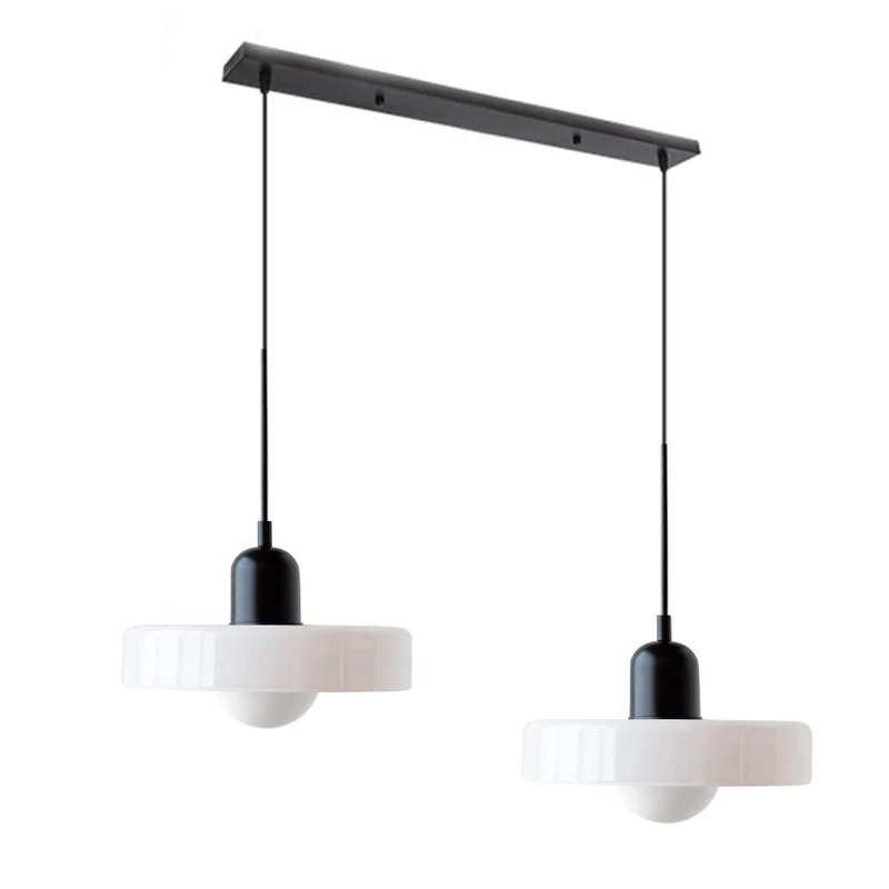 Luccon Dubbele Hanglamp Glas G9 35 cm Modern Eettafel Woonkamer Design Verlichting | Sansoti
