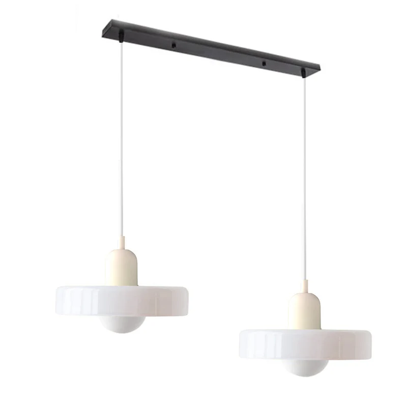 Luccon Dubbele Hanglamp Glas G9 35 cm Modern Eettafel Woonkamer Design Verlichting | Sansoti