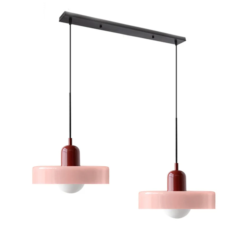 Luccon Dubbele Hanglamp Glas G9 35 cm Modern Eettafel Woonkamer Design Verlichting | Sansoti