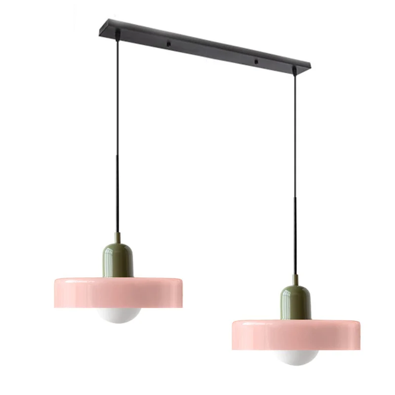 Luccon Dubbele Hanglamp Glas G9 35 cm Modern Eettafel Woonkamer Design Verlichting | Sansoti