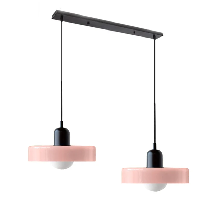 Luccon Dubbele Hanglamp Glas G9 35 cm Modern Eettafel Woonkamer Design Verlichting | Sansoti