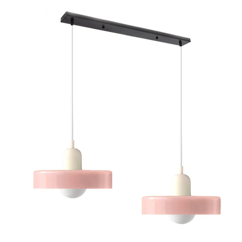 Luccon Dubbele Hanglamp Glas G9 35 cm Modern Eettafel Woonkamer Design Verlichting | Sansoti