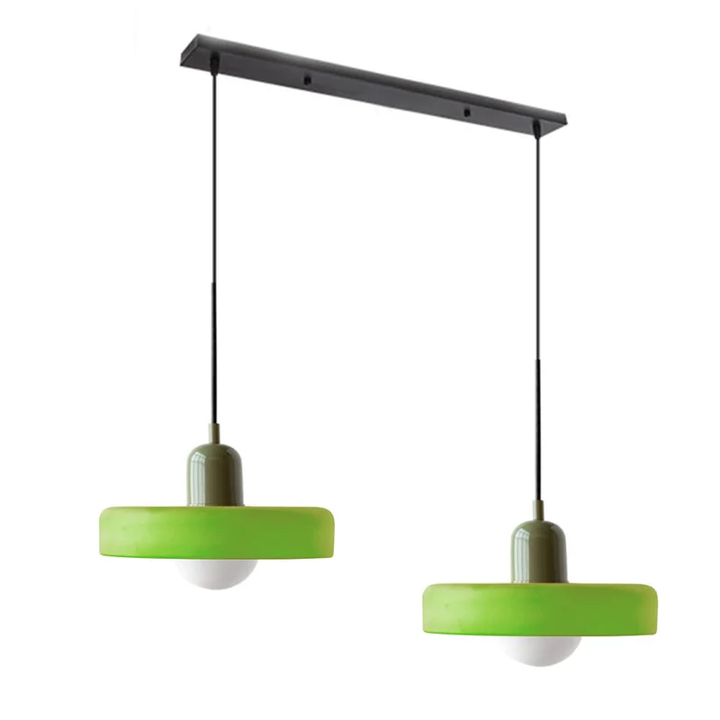Luccon Dubbele Hanglamp Glas G9 35 cm Modern Eettafel Woonkamer Design Verlichting | Sansoti