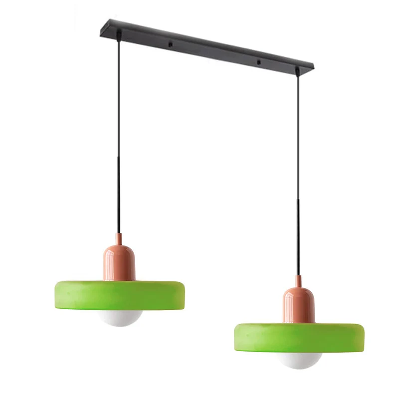 Luccon Dubbele Hanglamp Glas G9 35 cm Modern Eettafel Woonkamer Design Verlichting | Sansoti