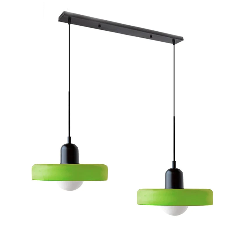 Luccon Dubbele Hanglamp Glas G9 35 cm Modern Eettafel Woonkamer Design Verlichting | Sansoti