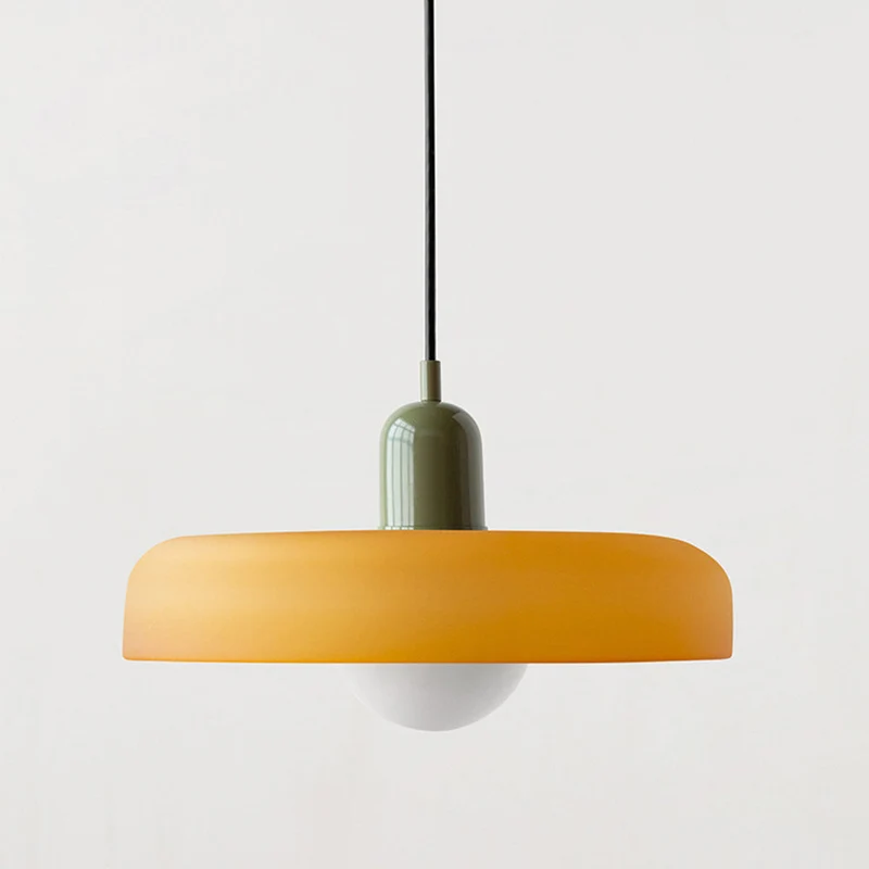 Luccon retro hanglamp glas G9 kleurrijk eettafel keuken verlichting design modern vintage | Sansoti