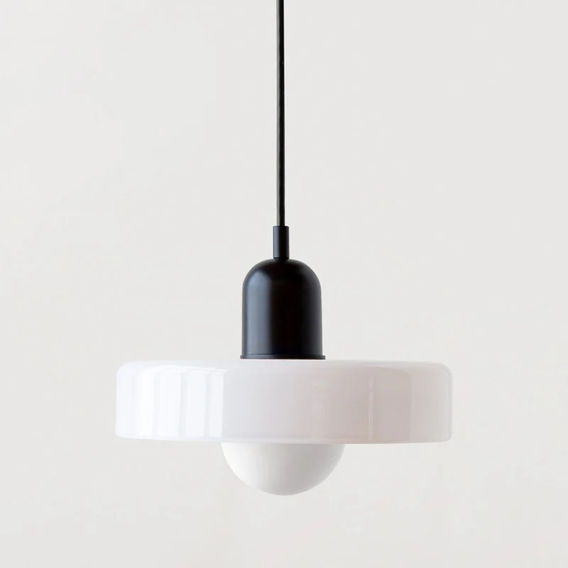 Luccon retro hanglamp glas G9 kleurrijk eettafel keuken verlichting design modern vintage | Sansoti