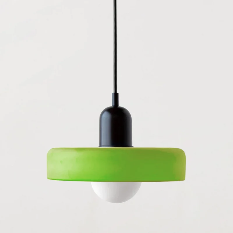 Luccon retro hanglamp glas G9 kleurrijk eettafel keuken verlichting design modern vintage | Sansoti