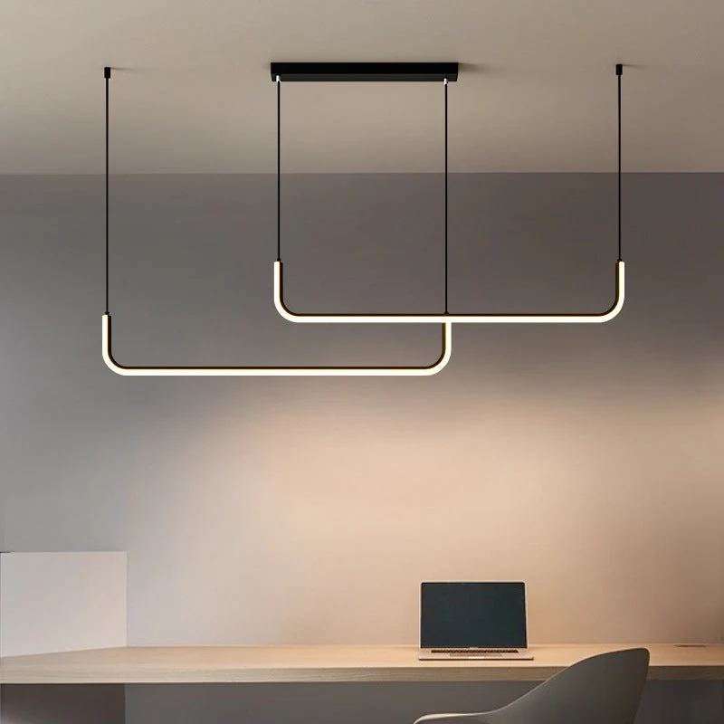 Dumont Bar Hanglamp Metaal Zwart LED Eettafel Kookeiland Moderne Hanglamp Scandinavisch Design | Sansoti