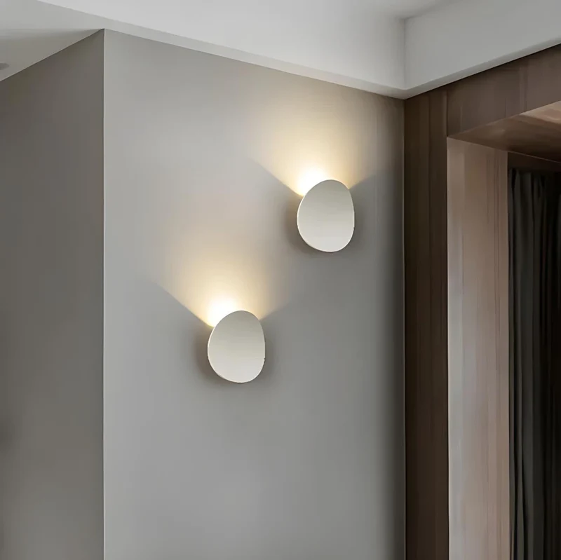 (4-pack) Schemer Wandlamp LED Warm Licht Zwart Wandverlichting Interieur Indirect Licht Modern Minimalistisch | Sansoti