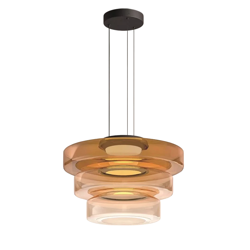 Deens glazen Bauhaus hanglamp handgeblazen glas Ø45cm hanglamp eetkamer woonkamer design verlichting modern minimalistisch | Sansoti