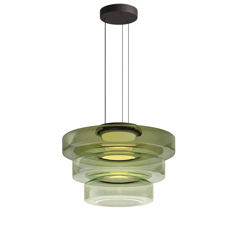 Deens glazen Bauhaus hanglamp handgeblazen glas Ø45cm hanglamp eetkamer woonkamer design verlichting modern minimalistisch | Sansoti