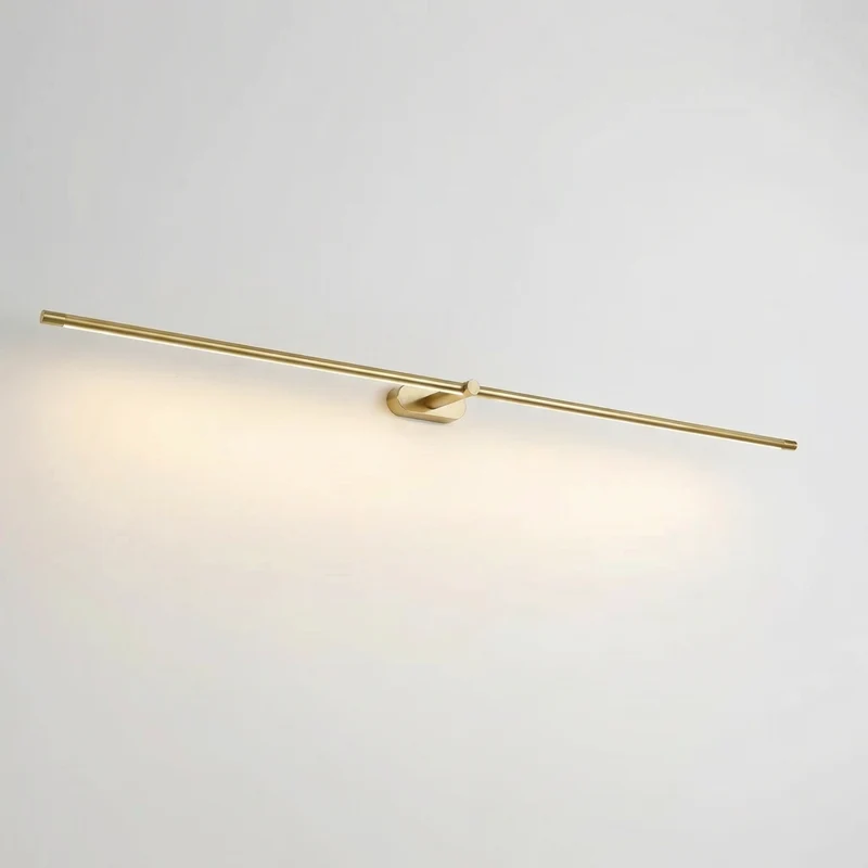 Badkamer Bar Wandlamp LED Aluminium Acryl Warm Wit Spiegel Verlichting 70-130 cm Wandlamp Badkamer Modern Lineair | Sansoti
