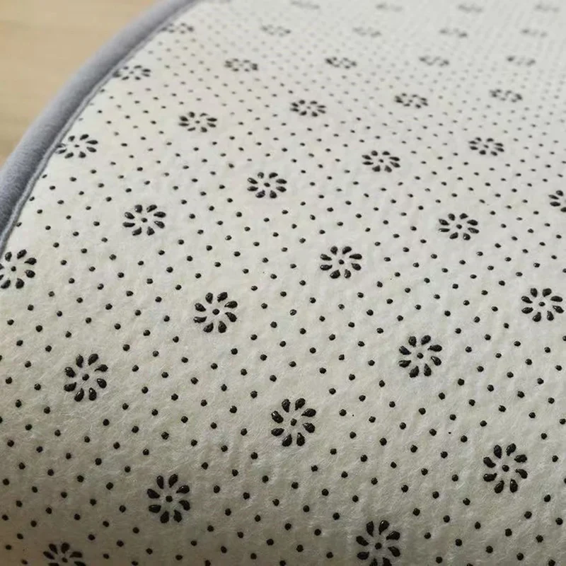 Fluffy Vloerkleed Microvezel Antislip Grijs Wit Bruin Slaapkamer Woonkamer Pluizig Tapijt Nachtkastje Shaggy Zacht | Sansoti