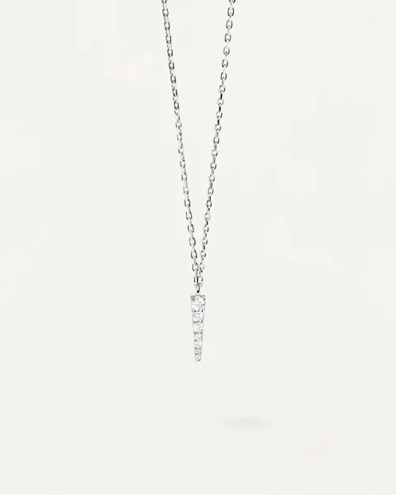Peak Halskette mit spitz zulaufendem Anhänger - 925 Sterlingsilber