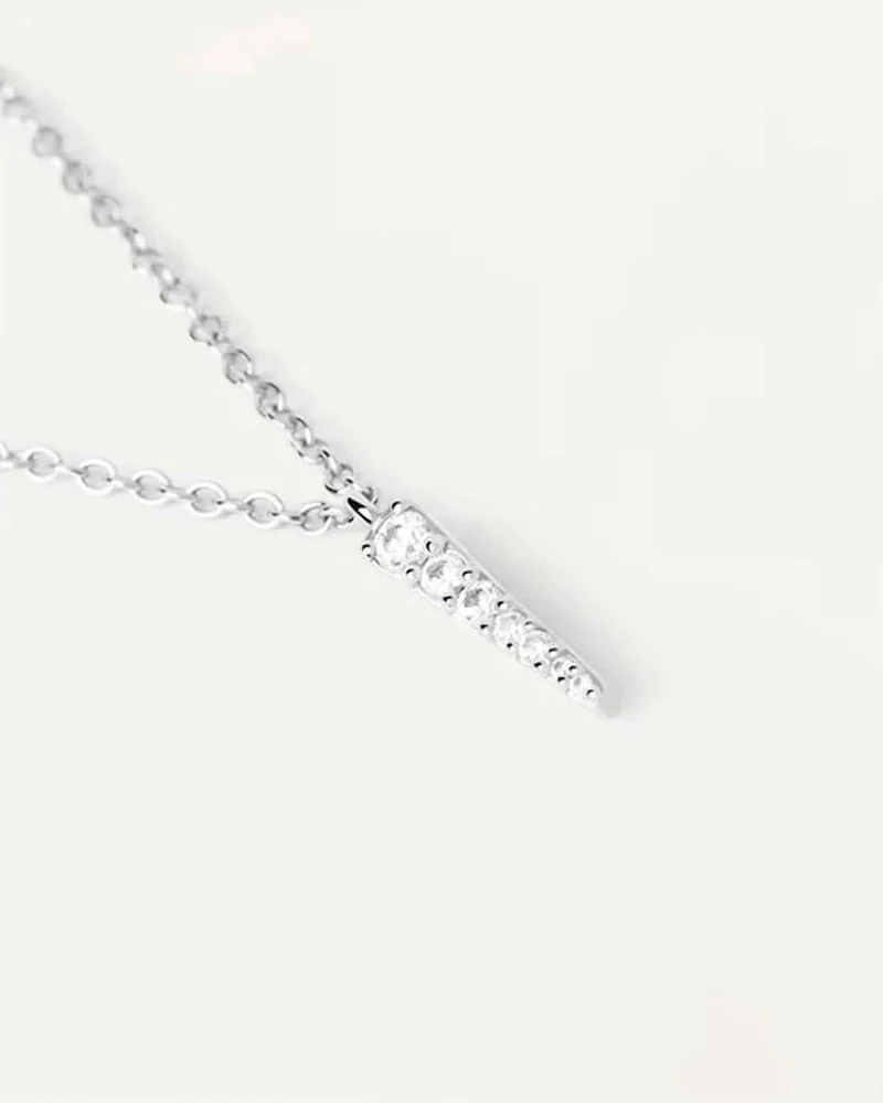 Peak Halskette mit spitz zulaufendem Anhänger - 925 Sterlingsilber