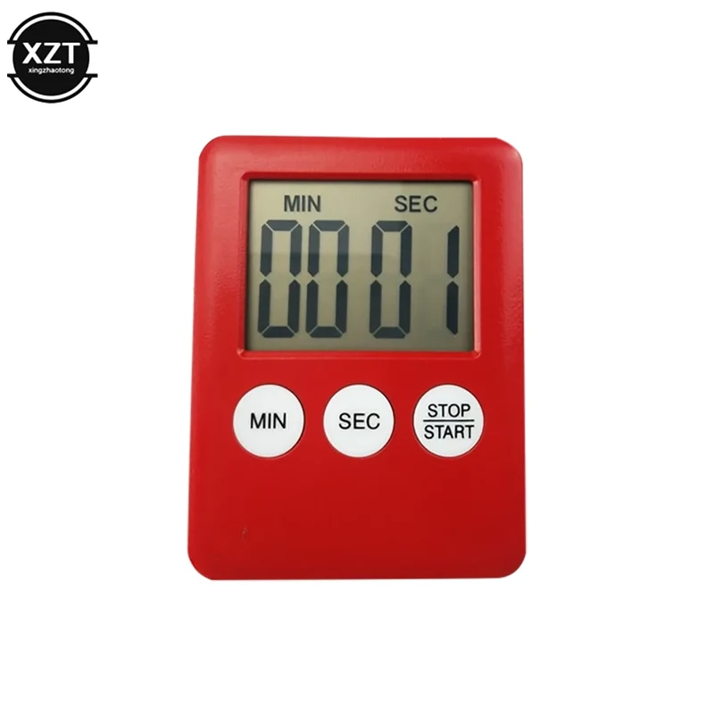 Digitale Keukentimer Magneet LCD Kompakt Keuken Aftellen Countdown Timer Eieren Pasta Koken | Sansoti