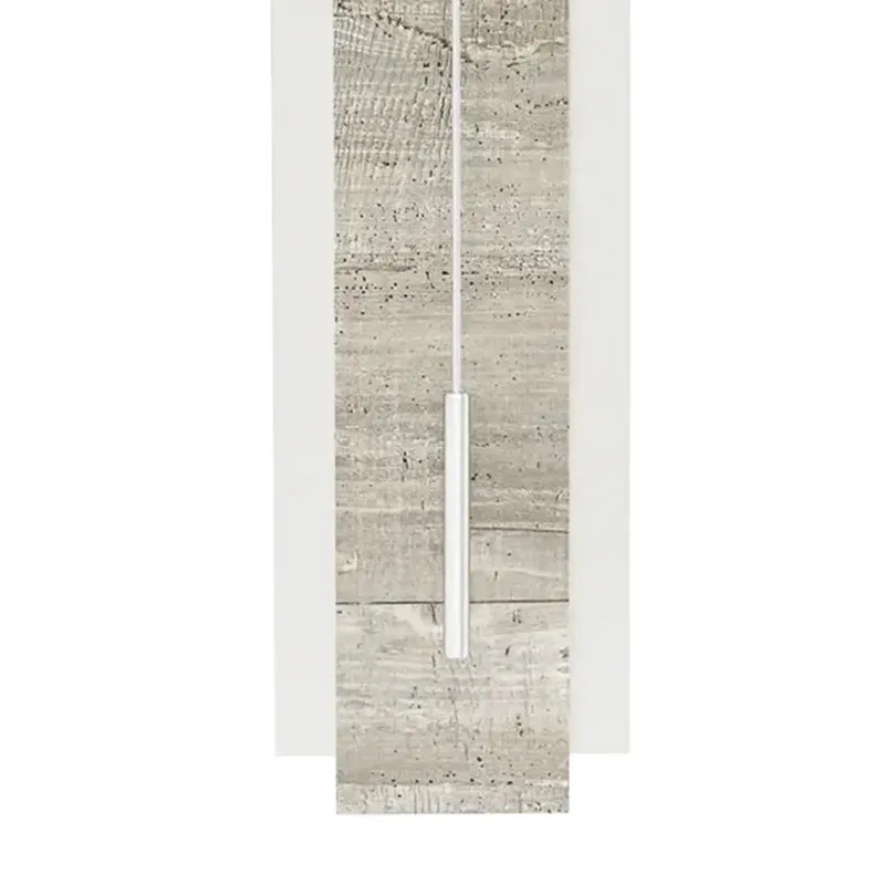 AMS W7471 Wanduhr Alu/Betonstruktur • Quarz-Pendelwerk • Satiniertes Glas