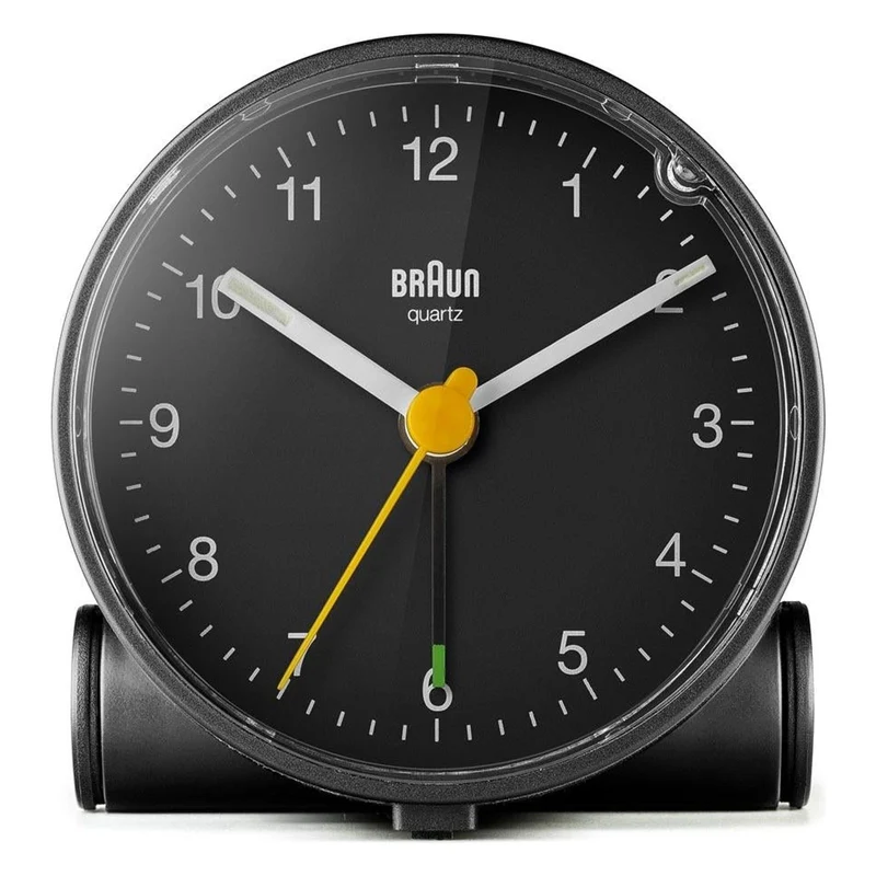 Braun BC01B Quarzwecker Schwarz