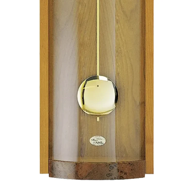 AMS W7087/9 Wanduhr Kirschbaum • Westminster/BimBam Schlagwerk • Quarz-Pendelwerk
