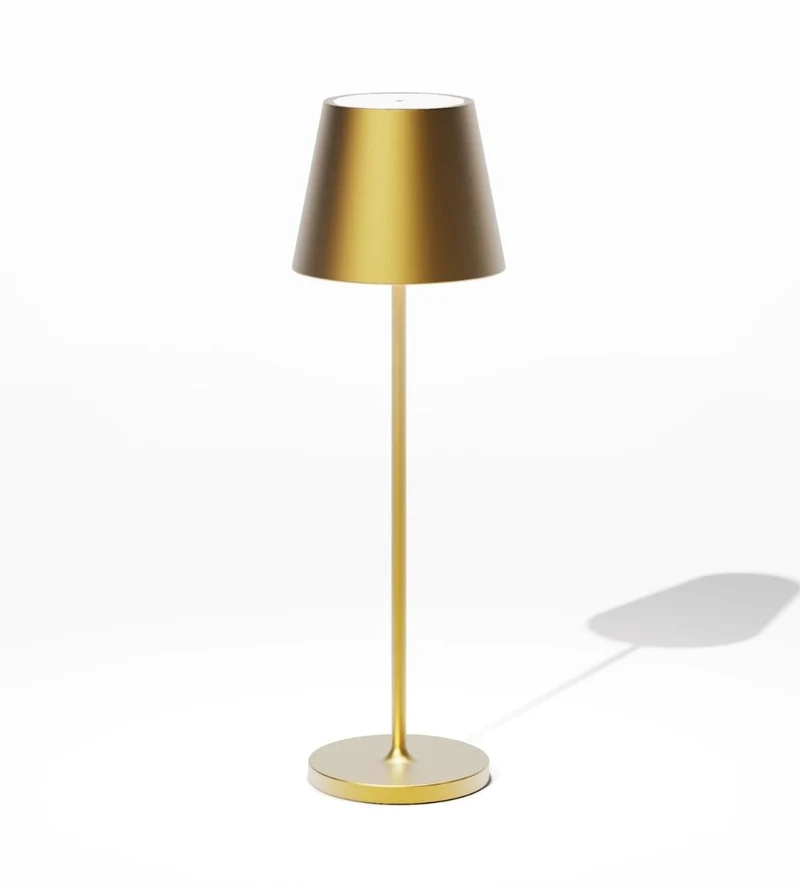 Oplaadbare Tafellamp met Aanraakbediening – Dimbaar Led-Licht – Draadloze Sfeerverlichting voor Binnen en Buiten | Sansoti