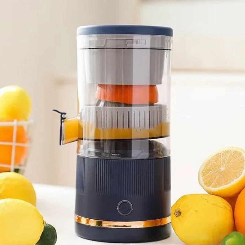 Draagbare Sappers – Oplaadbaar met Krachtige Motor – Compacte Citruspers voor Verse Smoothies Thuis of Onderweg | Sansoti