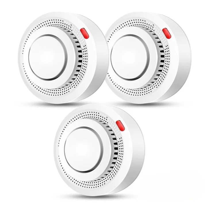 WiFi Rookmelder met 85dB Alarm Compact Veiligheid Thuis Kantoor Rookdetectie Warmtedetectie Wand Plafond | Sansoti