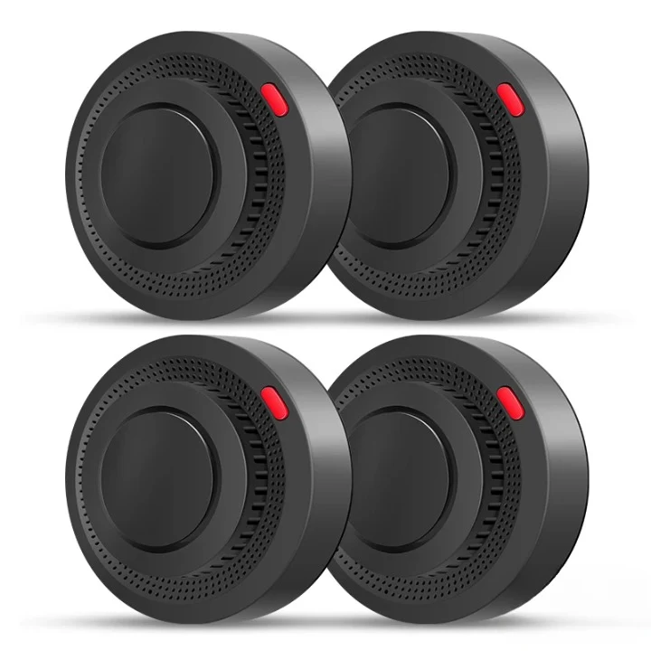 WiFi Rookmelder met 85dB Alarm Compact Veiligheid Thuis Kantoor Rookdetectie Warmtedetectie Wand Plafond | Sansoti