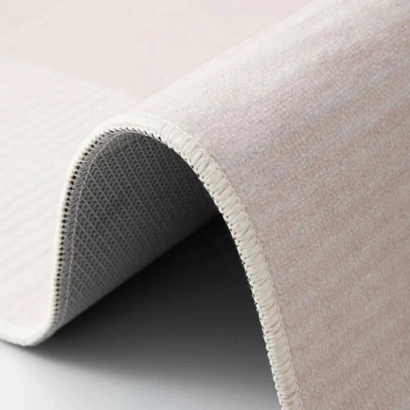 Vloerkleed Organische Vorm Antislip Polyester Woonkamer Slaapkamer Modern Interieur Neutraal Duurzaam | Sansoti