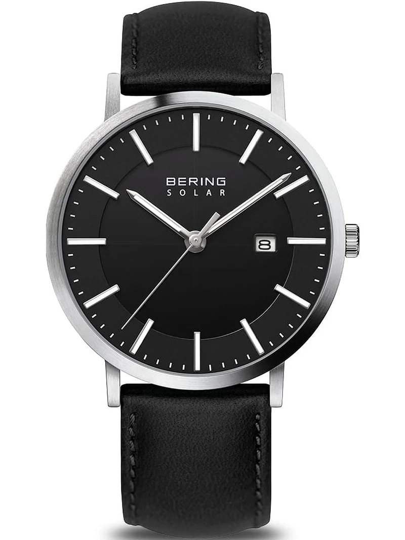 Bering Solar 15439-402 Herrenuhr Silber • Solarwerk • Saphirglas