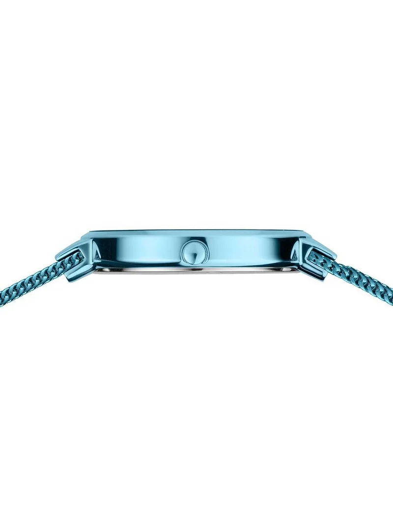 Bering Classic 14531-388 Damen Armbanduhr Blau • Saphirglas entspiegelt • Milanaise-Armband