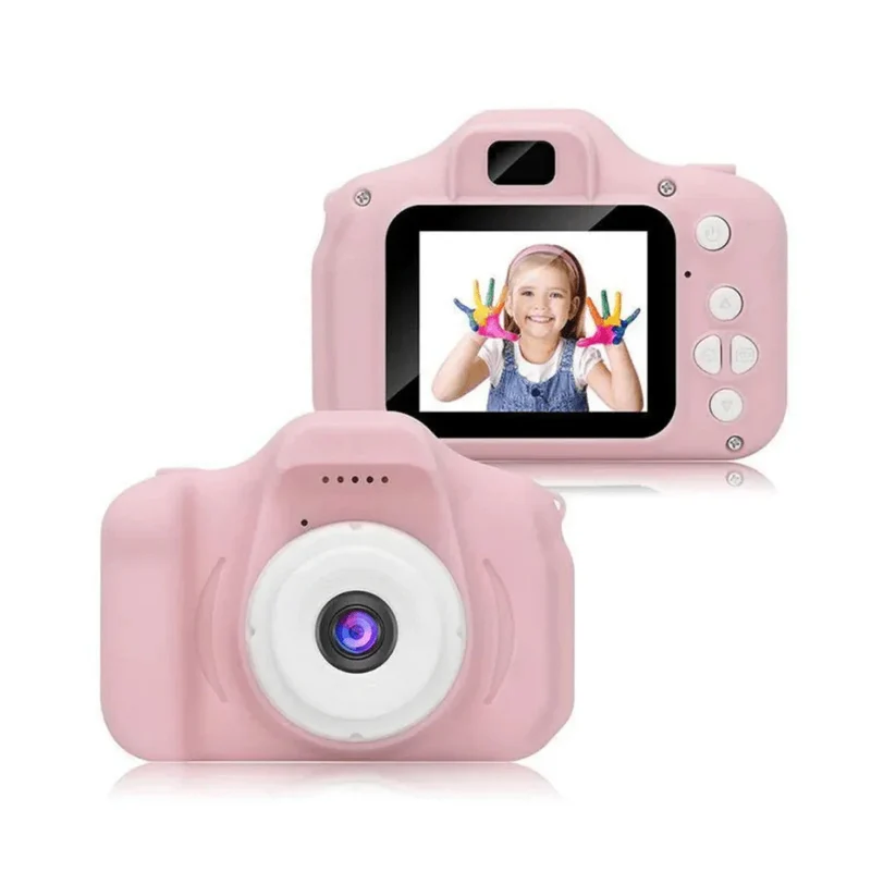 Kindercamera 12MP Robuust Ontdekken Creatief Fotograferen Intuïtieve Bediening Compact Kindvriendelijk | Sansoti