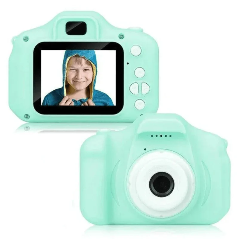 Kindercamera 12MP Robuust Ontdekken Creatief Fotograferen Intuïtieve Bediening Compact Kindvriendelijk | Sansoti