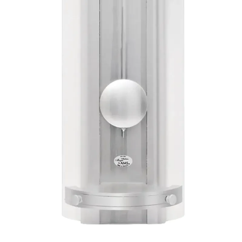 AMS Regulator R3633 Wanduhr Silber • Westminster Schlagwerk • Mondphase und Datum
