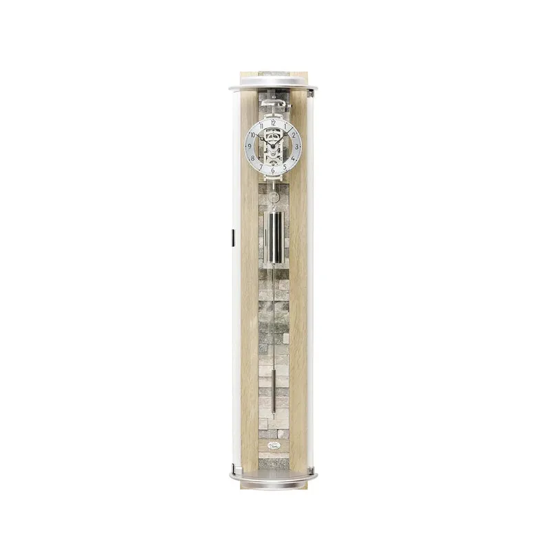 AMS Seilzug Regulator R2724 Wanduhr Sonoma-Eiche • 8-Tage-Schlagwerk • Stundenschlag auf Glocke