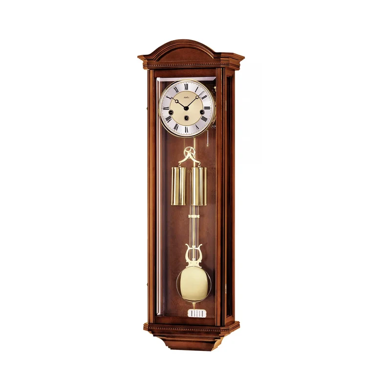 AMS 2672/9 Wanduhr Kirschbaum antik • Westminster-Schlagwerk • 8-Tage-Laufwerk
