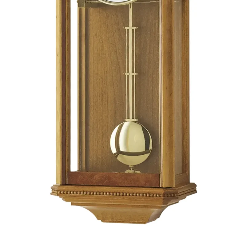 AMS Regulator R2663/9 Wanduhr Kirschbaum • 8-Tage Westminster Schlagwerk • Automatische Nachtabschaltung