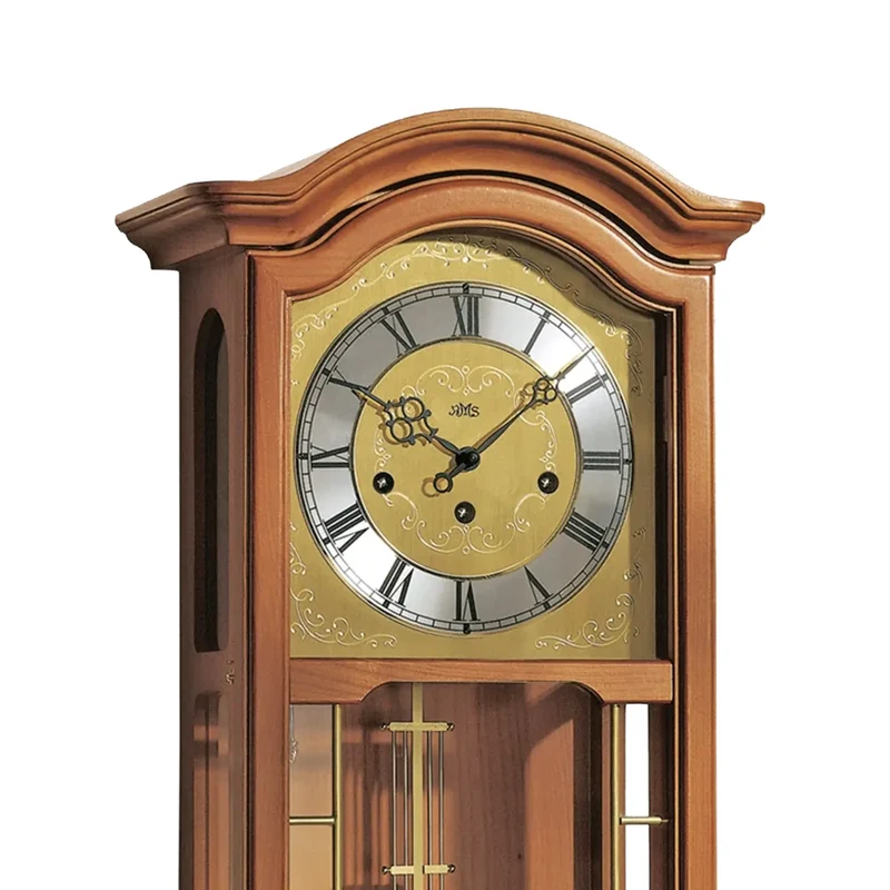 AMS Regulator R2651/9 Wanduhr Kirschbaum • Westminster Schlagwerk • Mondphase