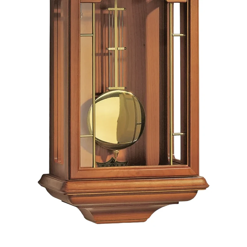 AMS Regulator R2651/9 Wanduhr Kirschbaum • Westminster Schlagwerk • Mondphase