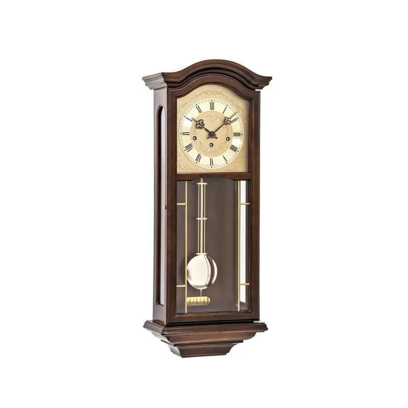 AMS Regulator R2651/1 Wanduhr Nussbaum • Westminster Schlagwerk • Mondphase