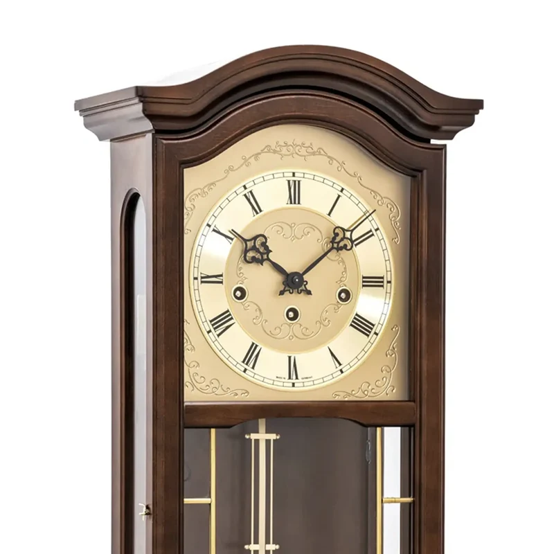 AMS Regulator R2651/1 Wanduhr Nussbaum • Westminster Schlagwerk • Mondphase