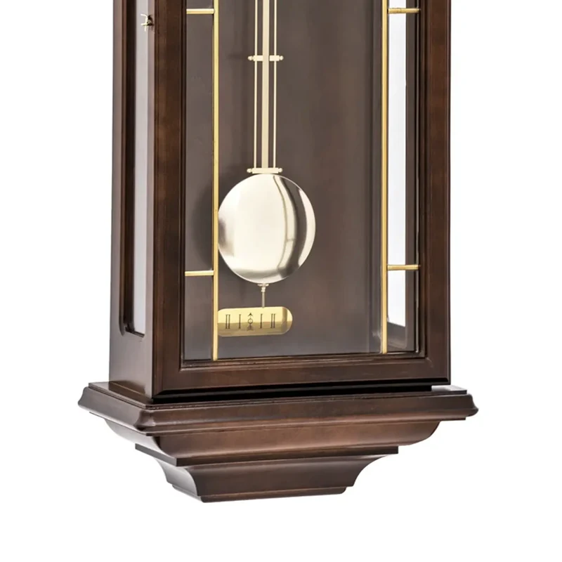 AMS Regulator R2651/1 Wanduhr Nussbaum • Westminster Schlagwerk • Mondphase