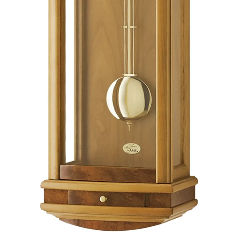 AMS Regulator R2607/9 Wanduhr Kirschbaum • 8-Tage-Werk • Westminster-Schlagwerk