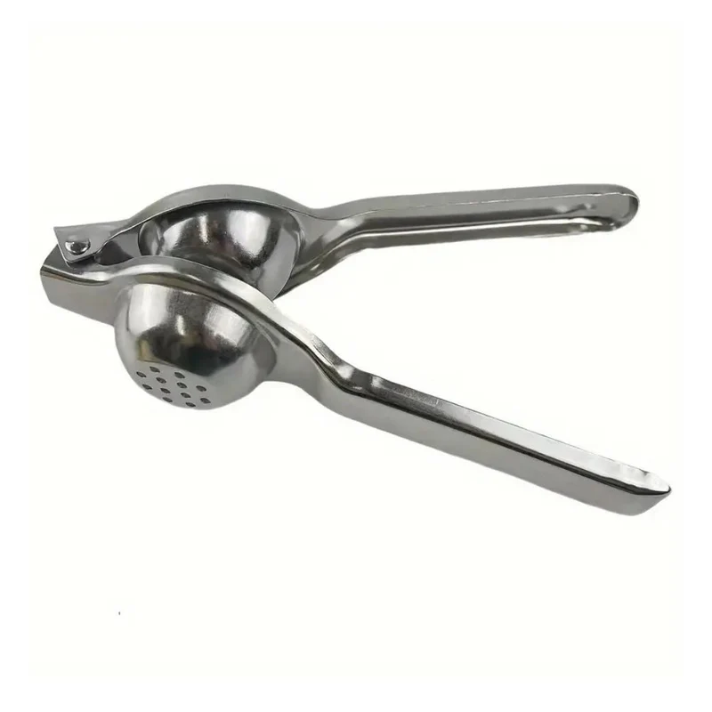 Citruspers RVS 22cm Zilver Handmatig Keuken Citroenpers Limoenpers Ergonomisch Sap Pers Tool Vaatwasmachinebestendig | Sansoti