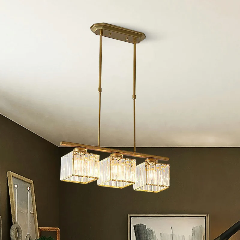 Hanglamp Glas E27 Zwart 3 of 4 Licht Eettafel Kookeiland Scandinavische Hanglamp Plafondlamp Keuken Woonkamer | Sansoti